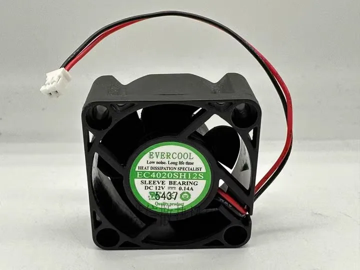 Free shipping new original EVERCOOL EC4020SH12S DC12V 0.14A 40 * 20mm frequency converter fan