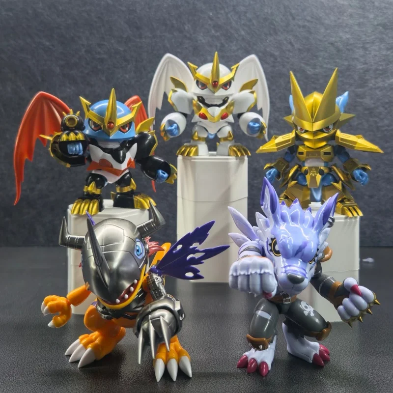 

Bandai Namco Digimon Plabako Series Vol 2 Blind Box Assemble 100mm Action Figures Car Ornaments Collectible Model Gifts For Boys