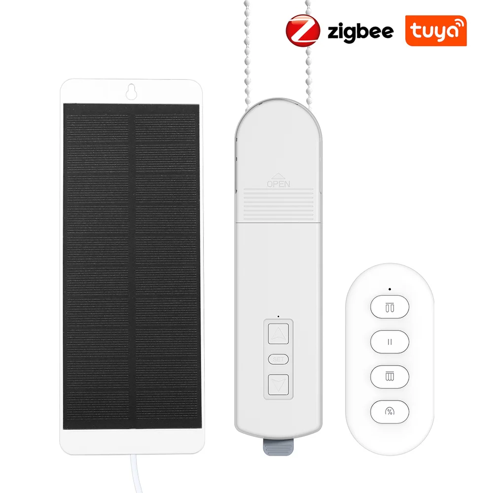 

Zigbee Smart Electric DIY Roller Shutter Blinds Shades Drive Motor Tuya Smart life App Control Alexa Google Home Voice Control