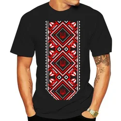 Summer Tops Hattori Bioshick Ukrainian Embroidered Print Vyshyvanka of T Shirt Nigikala Men T Shirt Mens Clothing Graphic Style