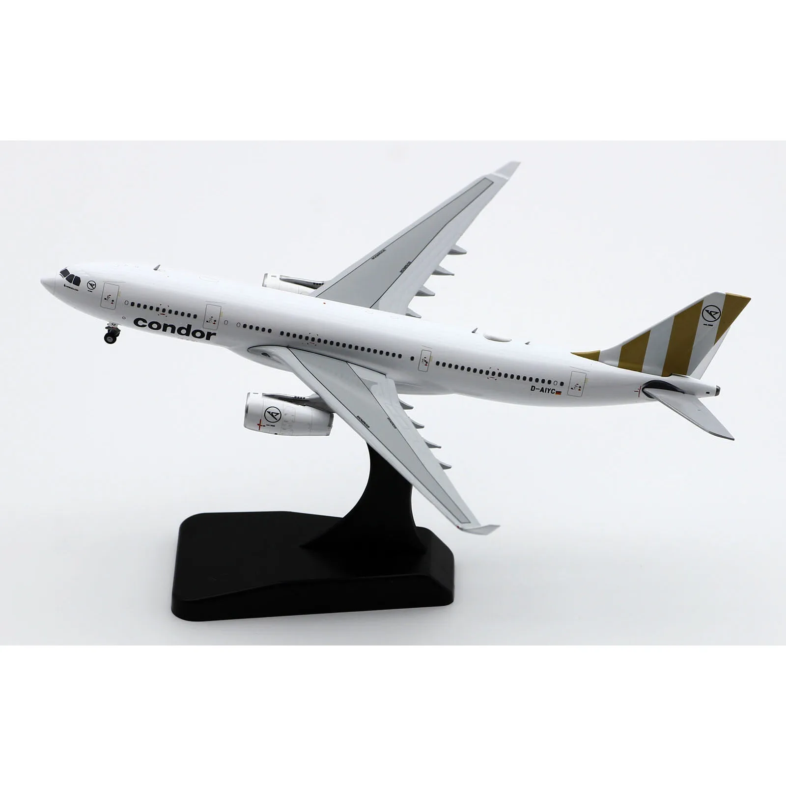 XX40115 Alliage Collection Avion Cadeau JC Ailes 1:400 Condor Airlines Airbus A330-200 Moulé Sous Pression Avion Jet Modèle D-AIYC Avec Support