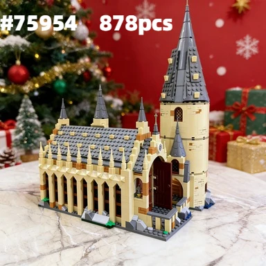 

MOC 75354 Знаменитый Замок-Лобби | 1083 шт. в наличии | Набор строительных блоков в средневековом стиле и премиальный рождественский подарок
