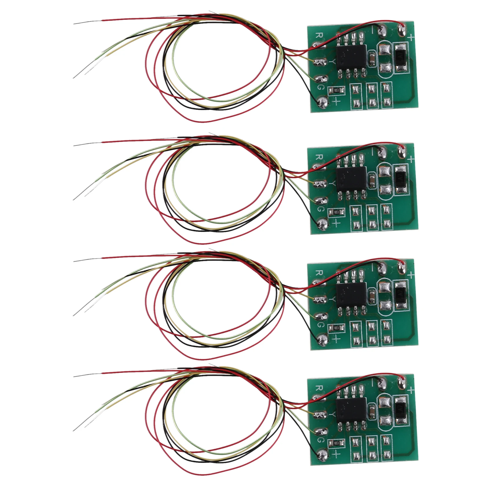 Modèle de circuit imprimé de table de sable de construction, feu de circulation, modèle de signalisation, train l'inventaire, chemin de fer à l'échelle 00, bricolage, 4 pièces