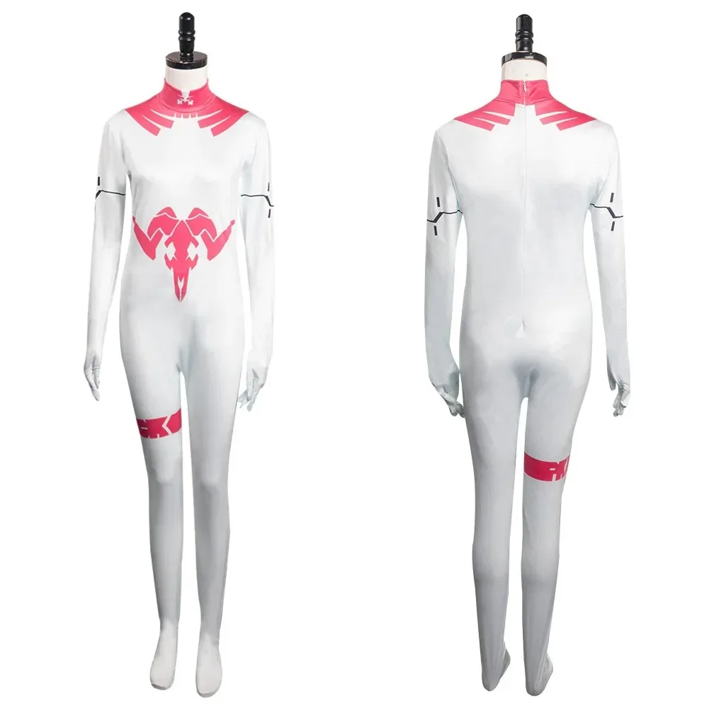 

Angel Dust Outfit Cosplay Hotel Costume Sexy Dance Set Clothes Anime Cosplay Angel Halloween Party Uniform