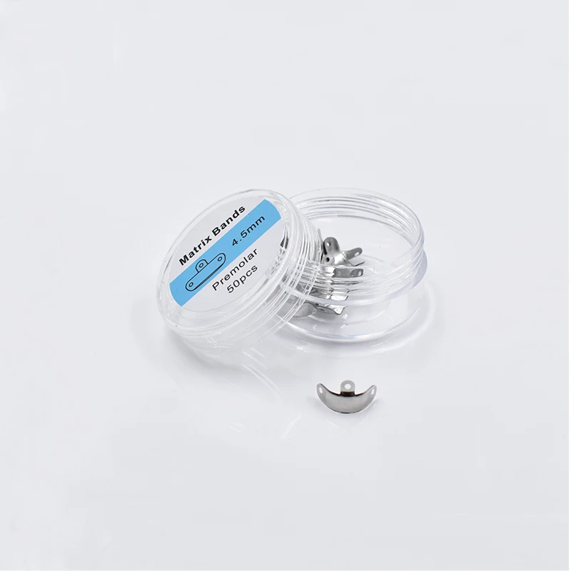 Lab Repair Tool Metal MatriceStripSectional Contoured Lab Matrix Bands 50Pcs/Box. Lab Material AccessorieS - view 4