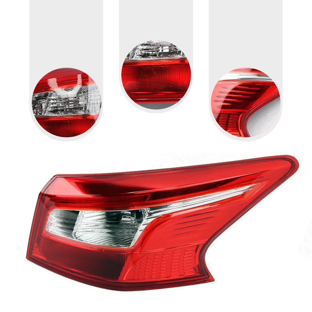 Left/Right Side Tail Lamp FOR Nissan Sylphy sentra 2016 2017 2018 2019 Rear Tail Light Brake Lamp with