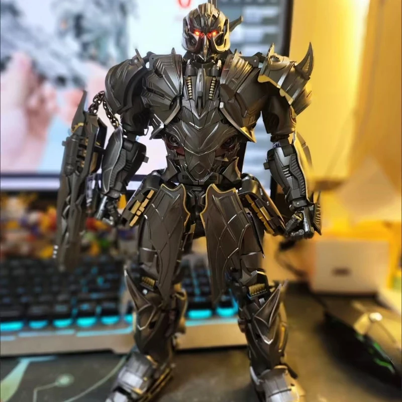 BMB 트랜스포메이션 BS-02 BS02 BS02S 갈바트론 메고트루언 KO UT R-03 탱크 오버사이즈 헤어 글로우 무비 액션 피규어 로봇