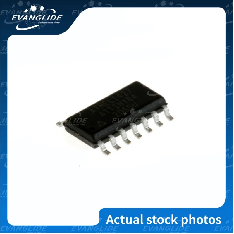 5 PSC/LOT ATTINY84-20SSU Orginal & New  8-bit microcontroller -MCU 8K Flash;512B EEPROM 512B SRAM;16 IO Pins