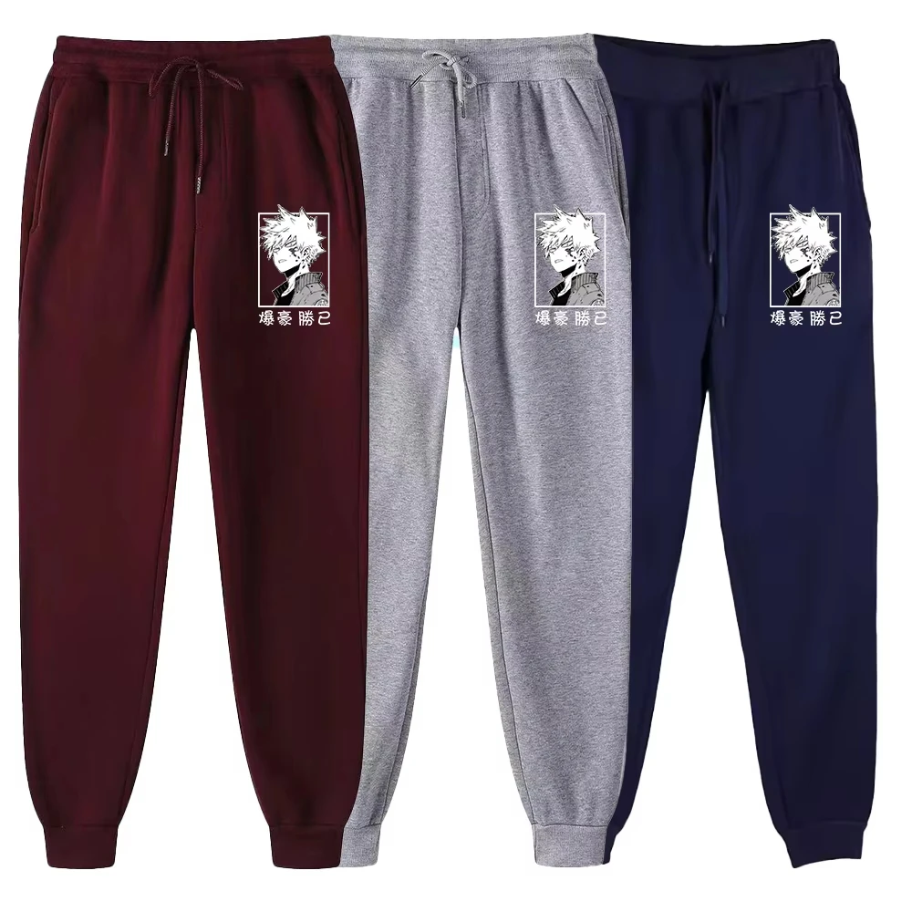 Comfortable and soft fashionable print. Spring 2026. Simple men's sport pants in high demand. Multi-functional fitness and casua