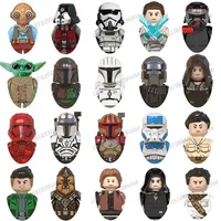 Star Wars Han Solo Luke Skywalker Darth Vader Robot Figure Toy Bricks Assembling Doll Building Blocks Child Birthday Present