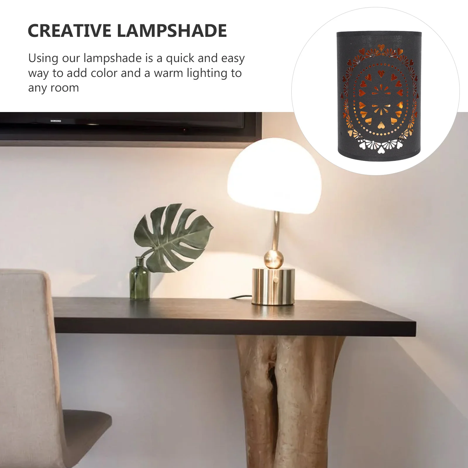 

Ретро полый большой цветок абажур простой стиль мягкий свет домашний декоративный пылезащитный тканевый чехол для лампы для спальни