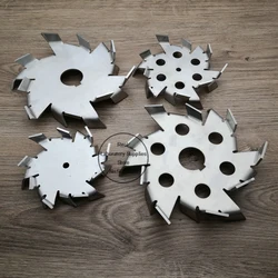 1piece Stainless Steel Round Dispersion Disk Stirring Disc with Saw-tooth Type for High Viscosity Liquid Material