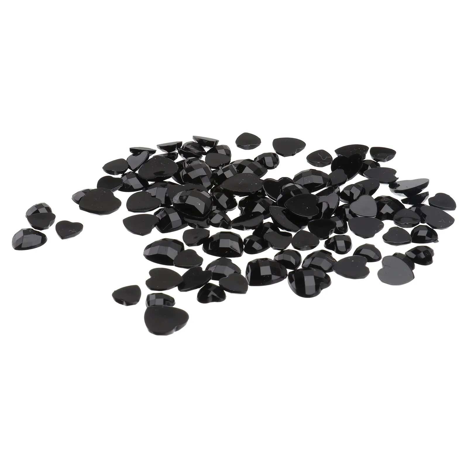 

1Set Heart Shaped Nail Art Decorations Rhinestones DIY Manicure Accessories for Attractive Elegant Nail Art Designs Salon