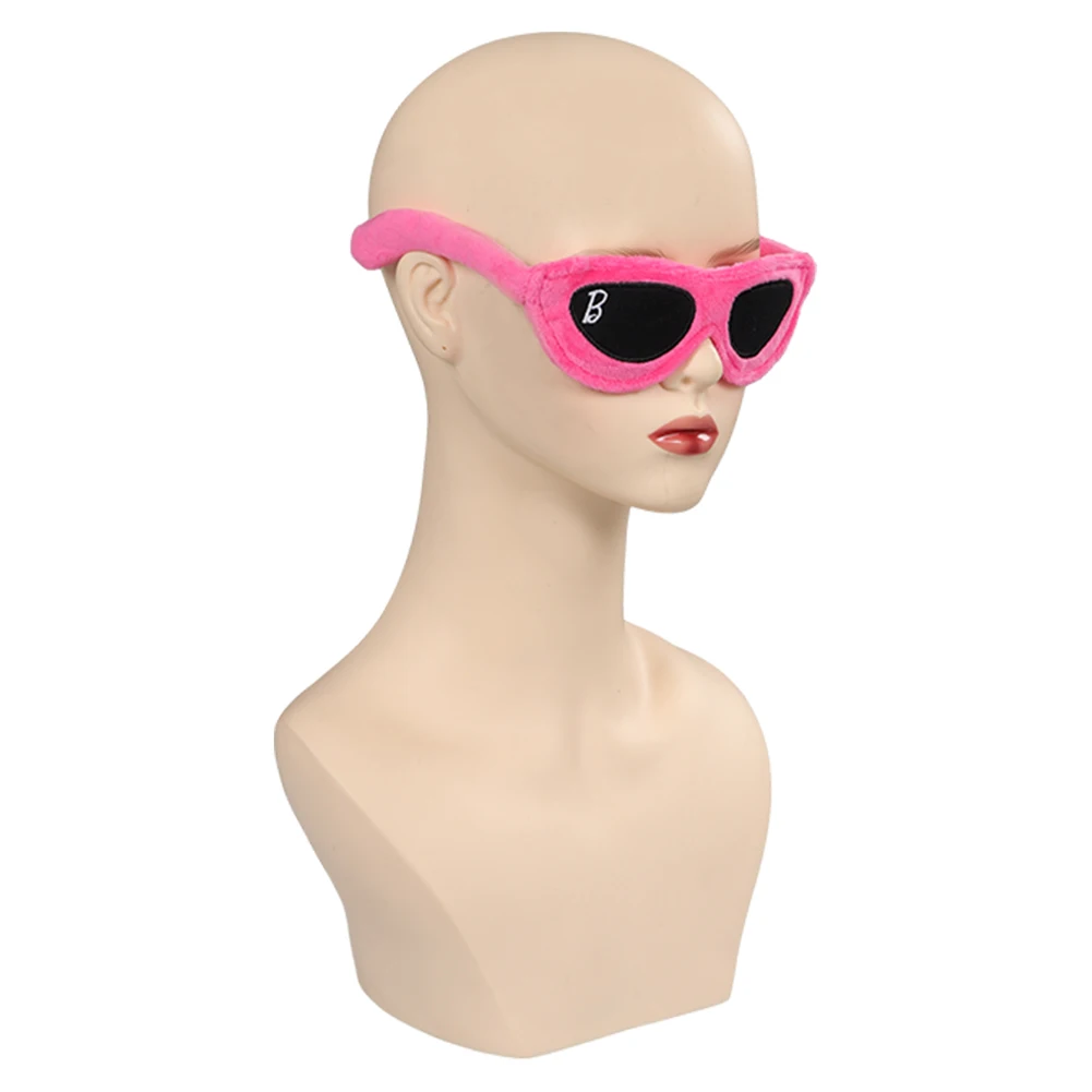 Maska na oczy Margot do makijażu przebierankowego dla kobiet, do spania, podróży, odpoczynku, filmów, akcesoria do kostiumu Barbie, okulary, rekwizyty fantazji dla kobiet