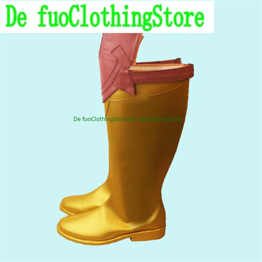 النار شعار كلود فون ريغان تأثيري أحذية الأحذية لعبة أنيمي هالوين عيد الميلاد Defu متجر أحذية الملابس