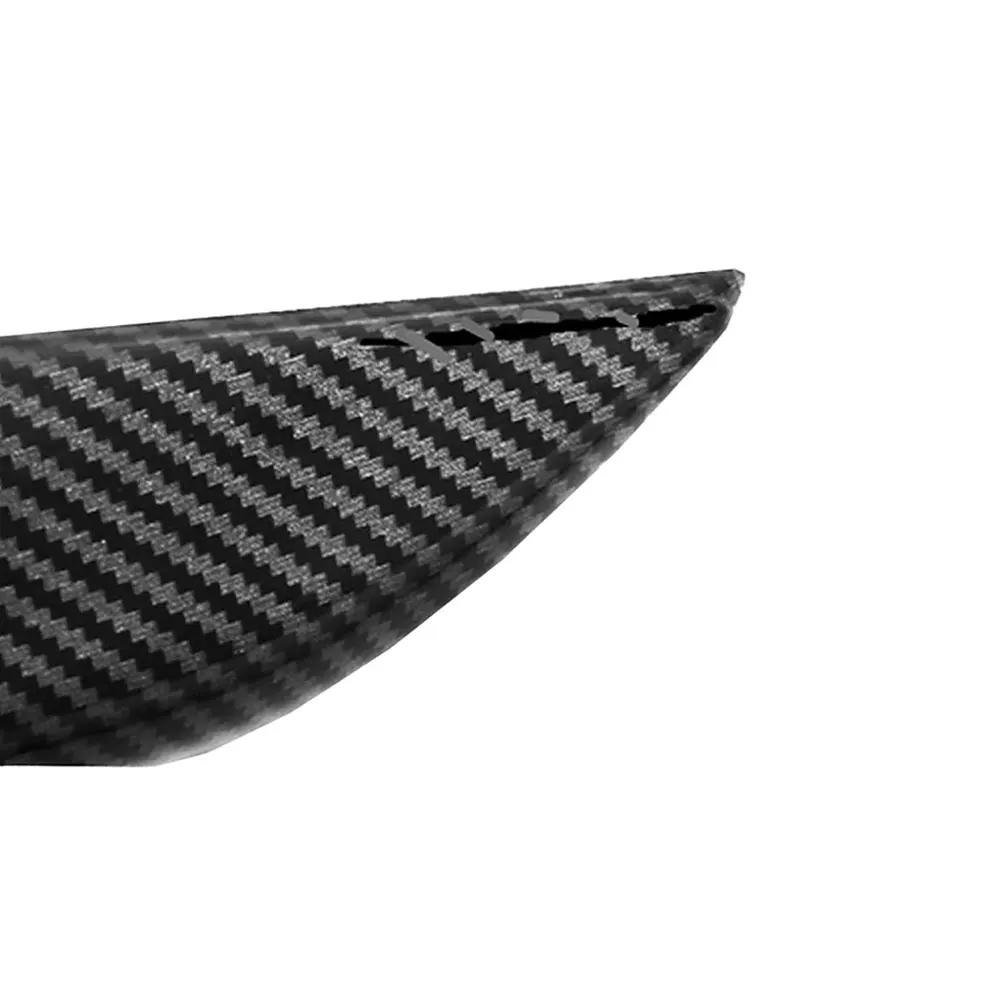 2Pcs Carbon Fiber Upper Air Outlet Vent Cover Trim ABS For Hyundai Santa Fe 2019 2020 2021 2022