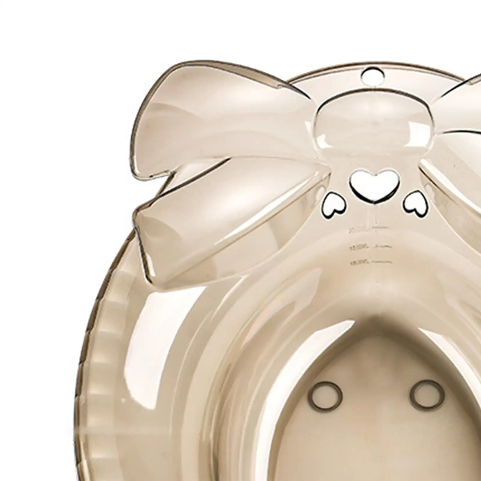 Reusable Portable Sitz Bath for Toilet Seat Women Men Elderly Hip Soak Tub Easy Store Hanging Hole Wider Seating PET Basin