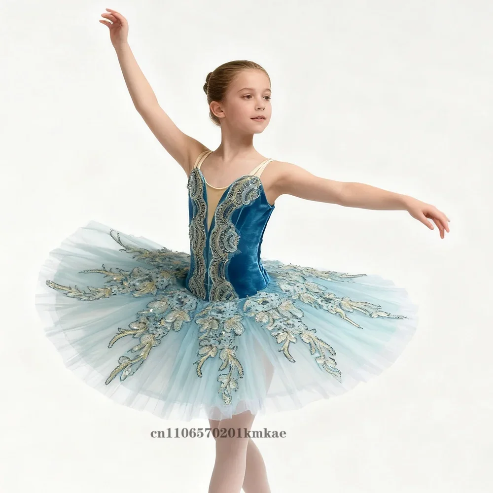 Adult Women Green Nutcracker Costumes High Quality Ballet Tutu Skirt Christmas Stage Performance Party Wear
