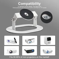 Salange Desktop Projector Holder Stand Adjustable Projector Mount Bracket For XGIMI Halo P92Max HY300HY320 Projector Home Studio