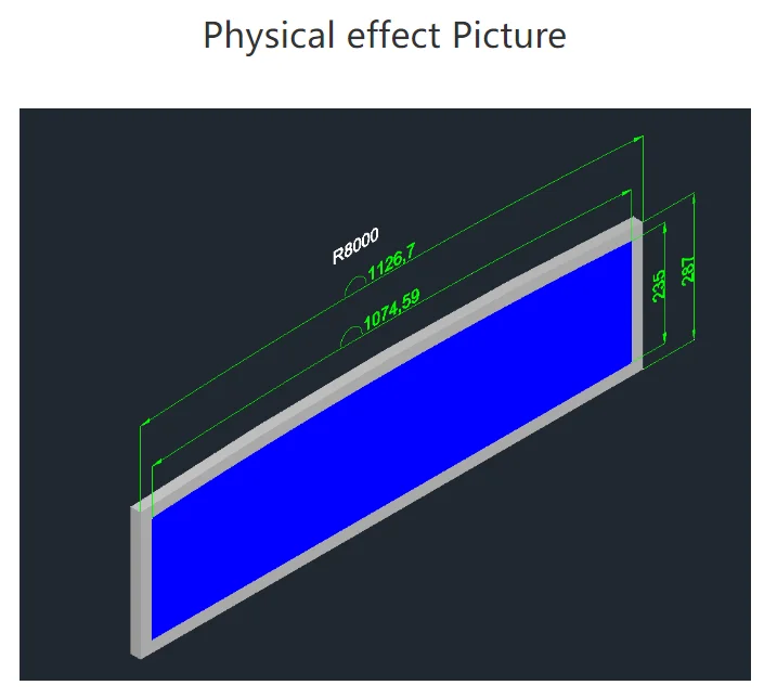 新しい 55 インチ 4k8k LCD 49 インチ カーブ バー スクリーン 65 インチ カッティング スクリーン カーブ タッチ アーク 75 インチ ロング バー スクリーン 86 インチ