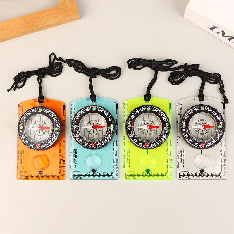 Picture 3: Outdoor Waterproof Professional Camping Compass Hiking Backpack Directional Compass Best Survival Gift For Map Reading