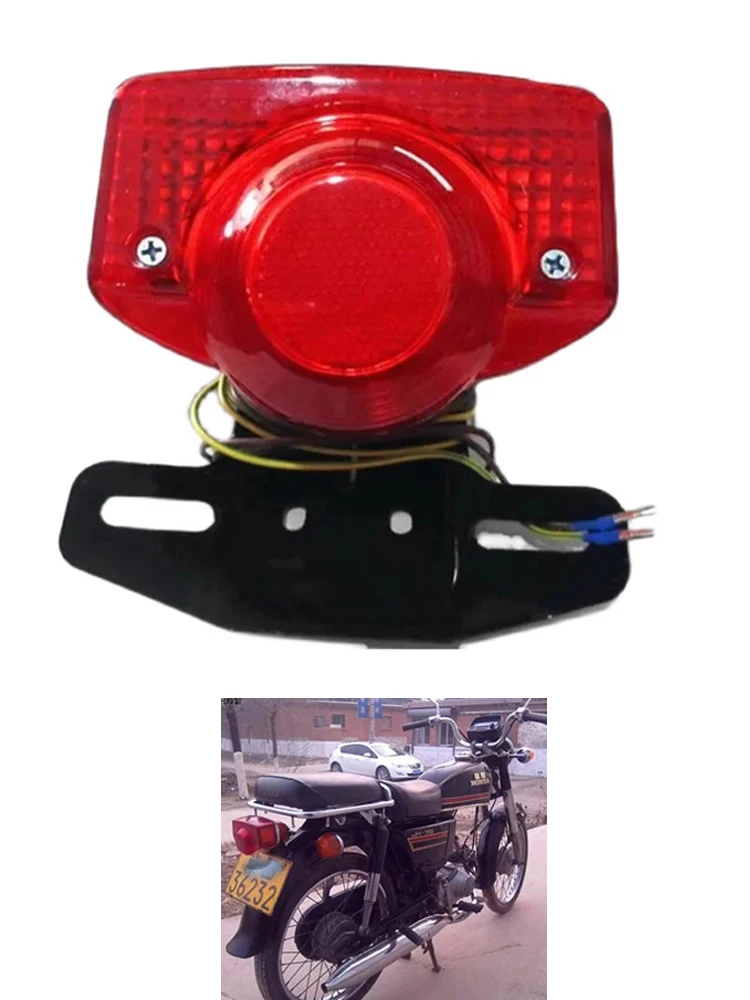 

Motorcycle Tail Lamp for Honda Lifan Jialing Dayun Loncin Super 70cc Cub JH70 C70 C90 DY90 JL70 ST70 ST90 Rear Brake Stop Light