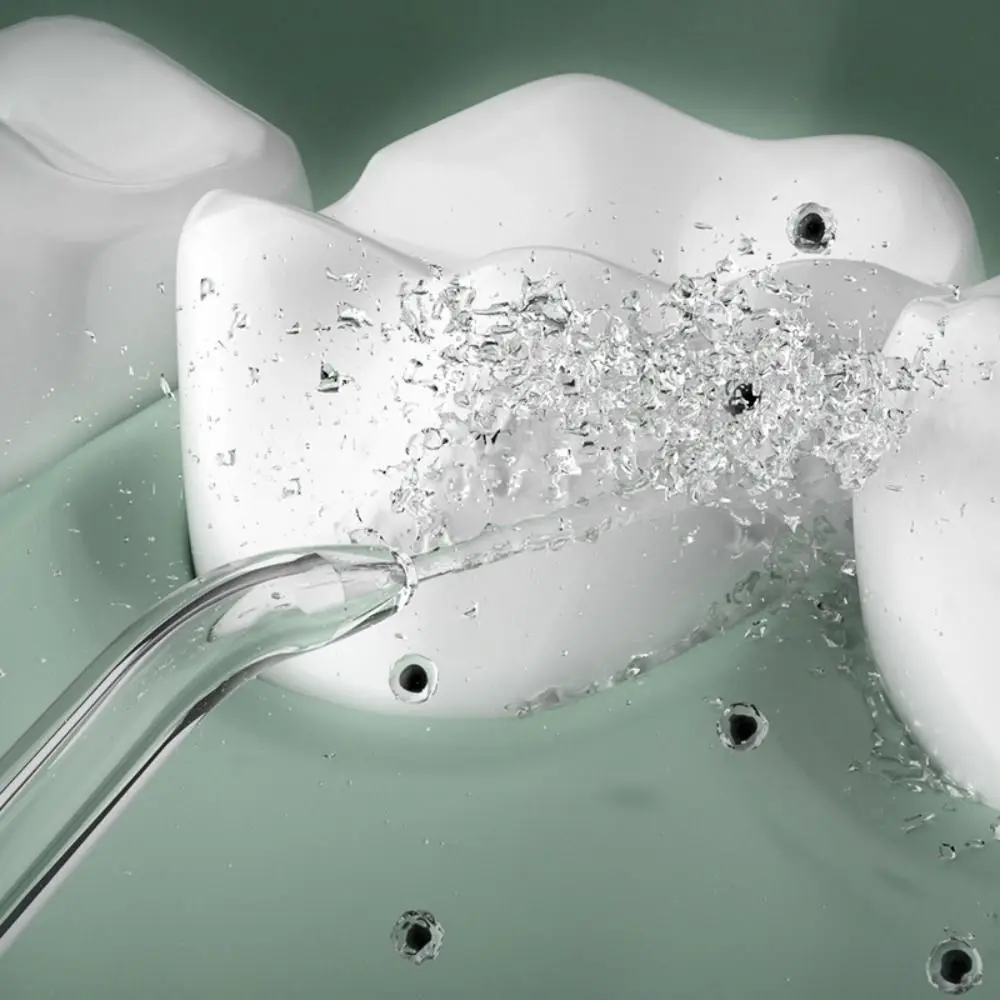 

Профессиональный ирригатор для полости рта с зарядкой через USB, портативный очиститель для глубокой очистки зубов, трехчастотные импульсы, ирригатор для воды, брекеты, чистка