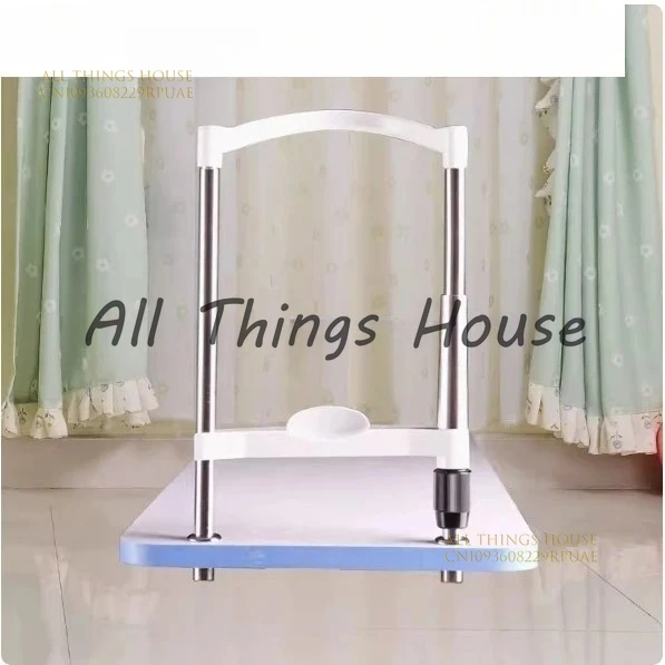 

Офтальмологическое оборудование: экспериментальный подъемный стол с фиксирующим кронштейном, линейный тренировочный инструмент с креплением-клипсой, поддержка для лба