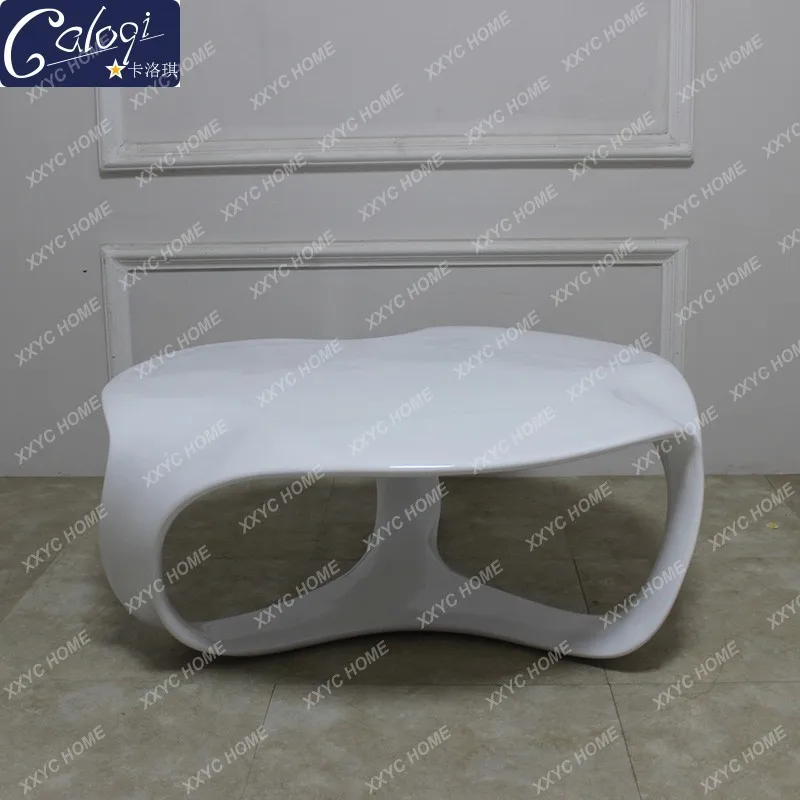 Small apartment living room mushroom simple personality modern sofa bedside table
