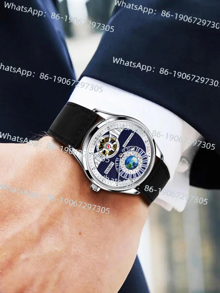 

Automatic Mechanical Watch Hollow Waterproof Famous Brand Men's Watch Business Top Ten