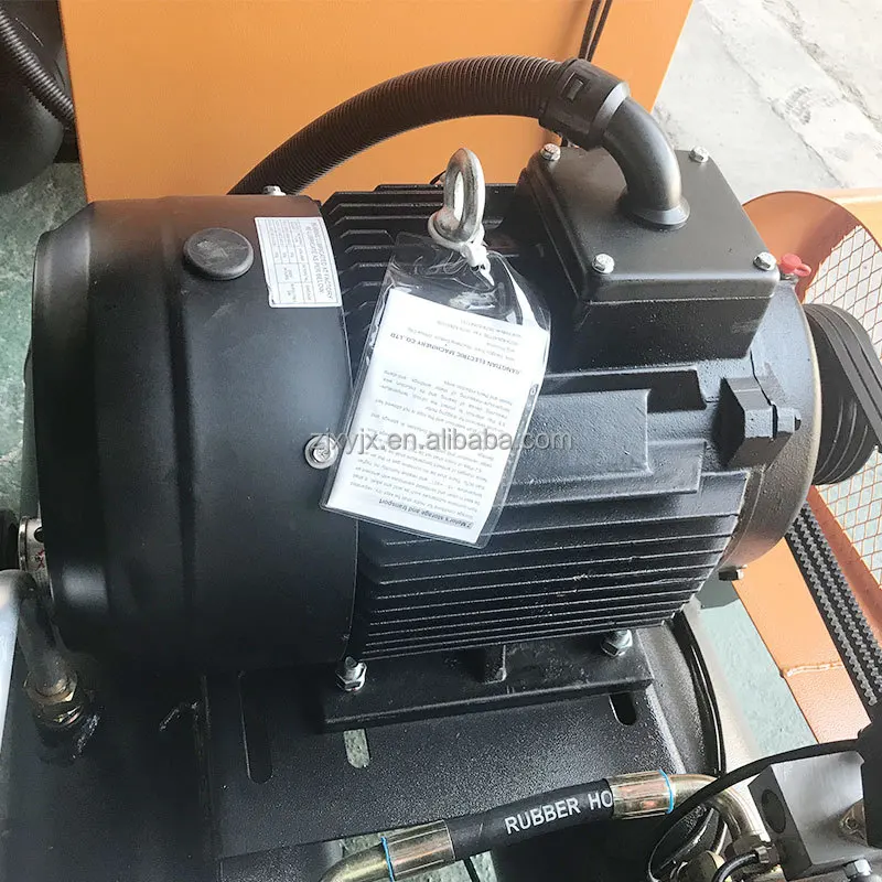 เครื่องเจาะหินไฟฟ้าเคลื่อนที่ ไคซาน LGY-2.4/10 พร้อมเครื่องอัดอากาศและค้อนลม