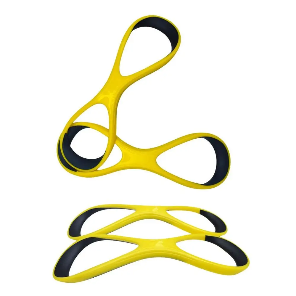 

8 Shape Swimming Paddles Ergonomic Shape Wear Resist Forearm Fulcrum Fin Professional Grade Teaching Auxiliary Webbed Glove