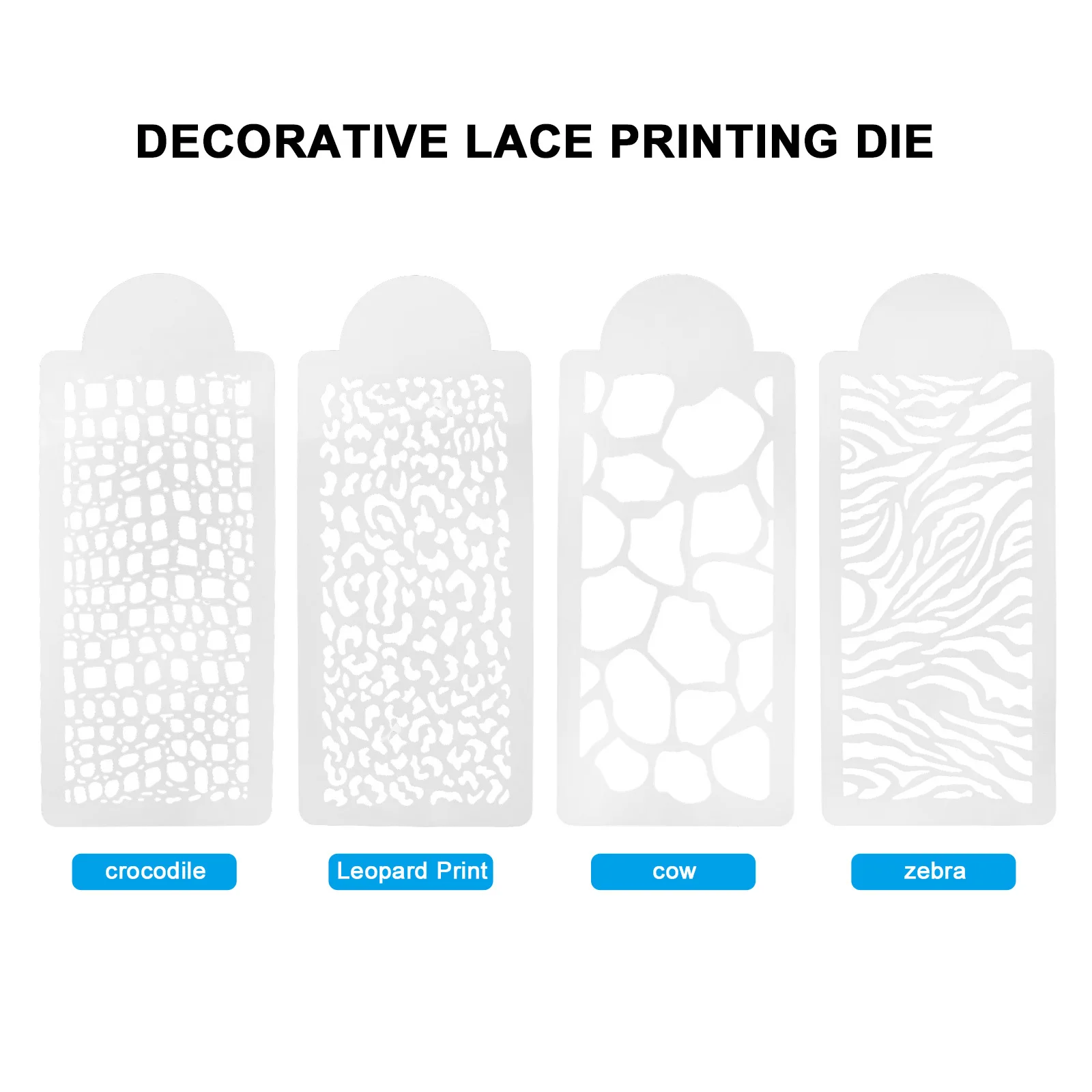 2 set Cake Edging Stencils Assorted Animal Patterns Diy Templates For Baking Cake Decorating Scrapbooking Kitchen