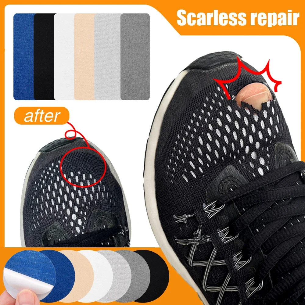 6pcs Sports Shoes Patches Breathable Shoe Pads Patch Sneakers Heel Protector Adhesive Patch Repair Shoes Heel Foot Care products