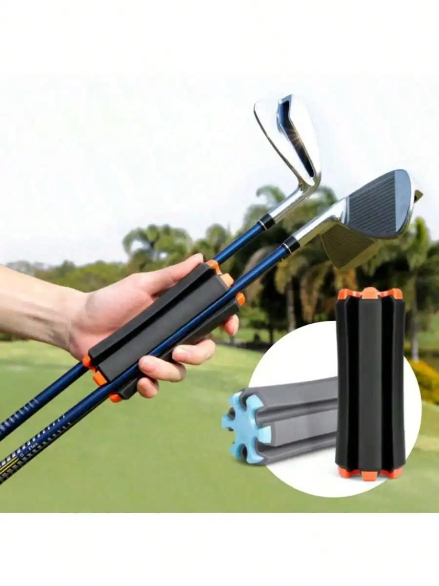 Golf Club Cover Golf Shaft Organizer Fixed Bracket Storage Holder for Golf Clubs