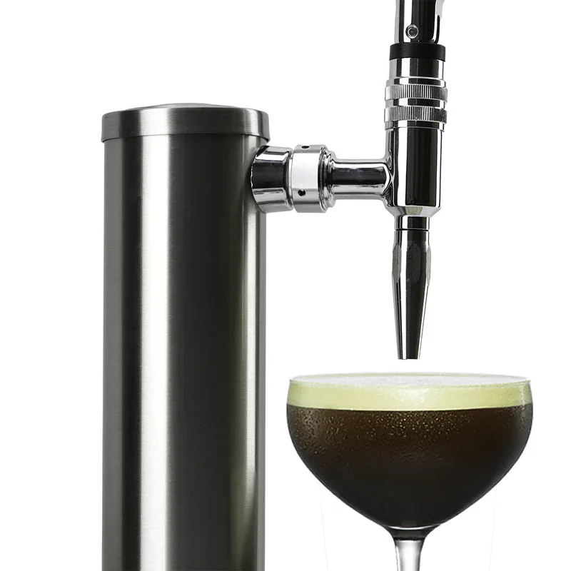 KegLand  Nitro Coffee  & Beer Brewing Stainless Steel  Stout Tap Drink Dispenser Kegerator Tower Faucet