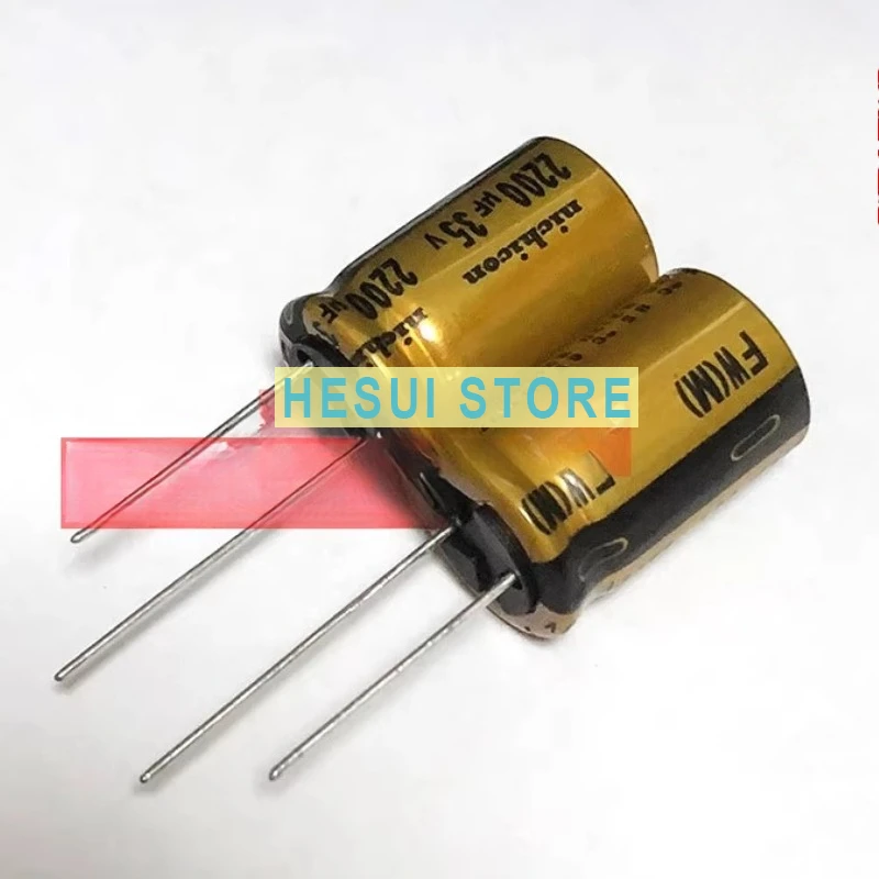 FW Gold 220UF 1000UF 2200UF 4700UF 35V Audio Audiophile Capacitor