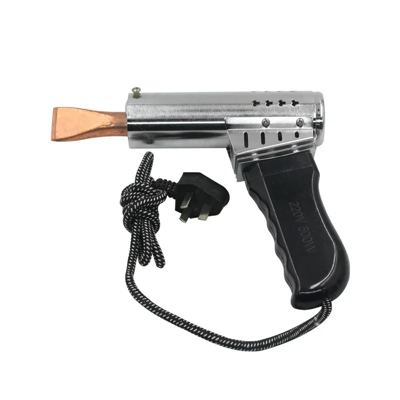 

220V 500W Universal Soldering Gun, Hot Gun with Temperature 200-400C, Chisel Tip, Handheld Powerful Soldering Iron Soldering