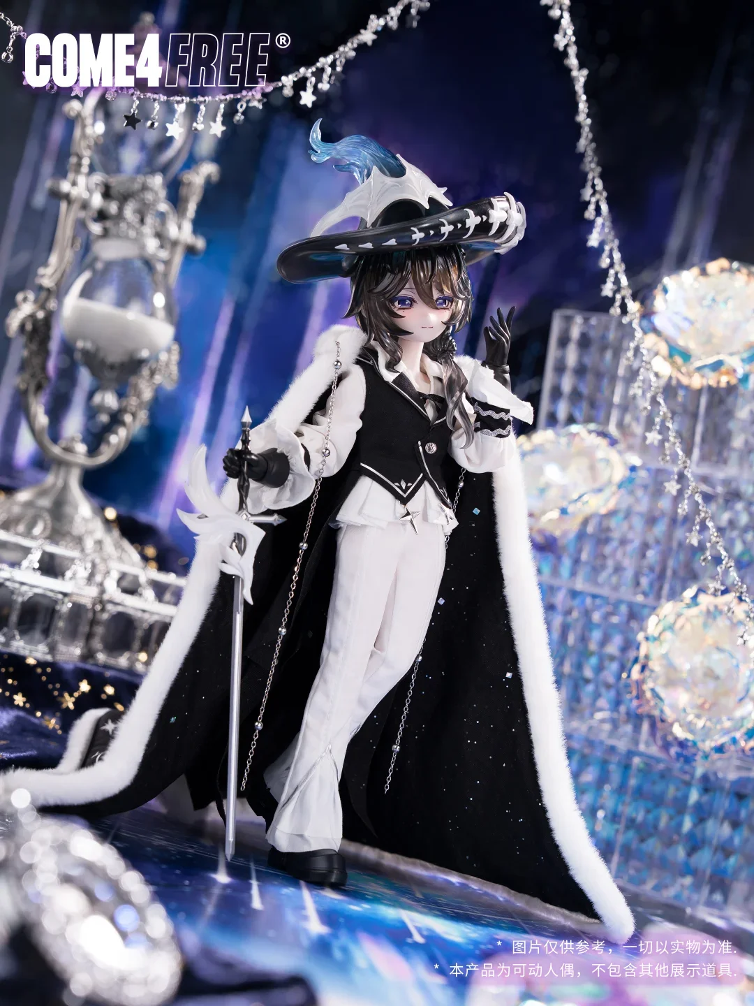 Original Come4free Niyru Loi Fantasy Realm Synchro 8 Point Bjd Blind Box Trendy Toys Desktop Ornament Collect Toys Girl Boy Gift view 2