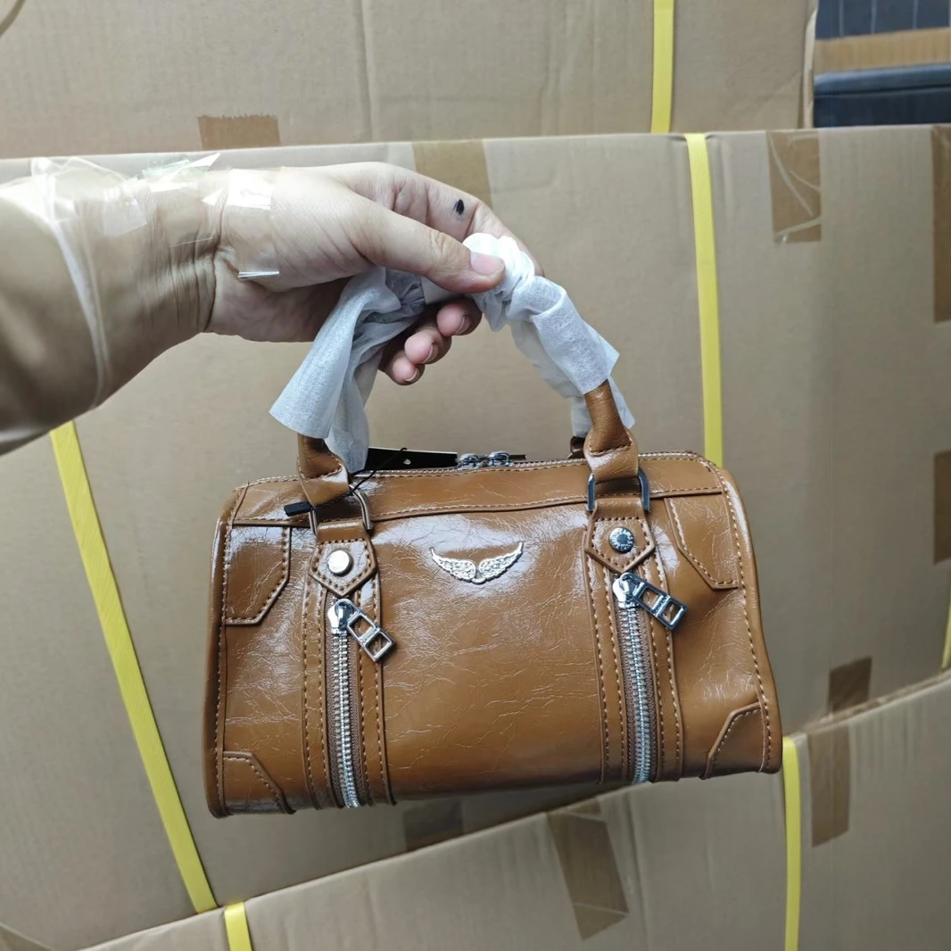 

Layered Chain Underarm Bag, Soft Bucket Silhouette, Top Handle & Crossbody, Interior Compartments, New 2026 Release