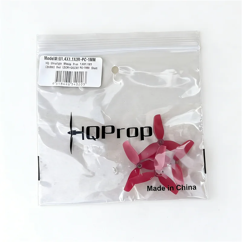 

Пропеллер HQProp Ultralight Whoop 35 мм | Шаг 1.4X1.1X3, 2 пары (2CW+2CCW), совместимы с микро-дронами с валом 1 мм