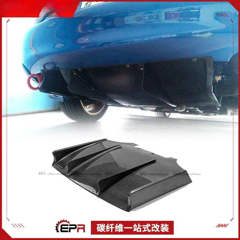 

Для Mazda MX5 NB 1998-2005 углеродное волокно JS стиль задний спойлер нижняя губа дефлектор ветра