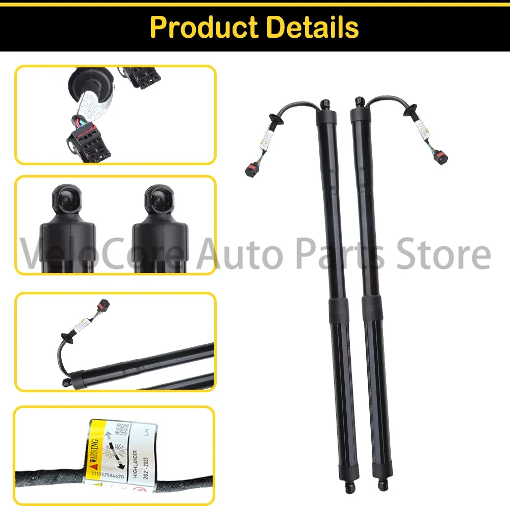 Long-Lasting Electric Tailgate Gas Strut for 2012-2016 Nissan Pathfinder, OEM-Grade Lift Support 90560-3KA0A