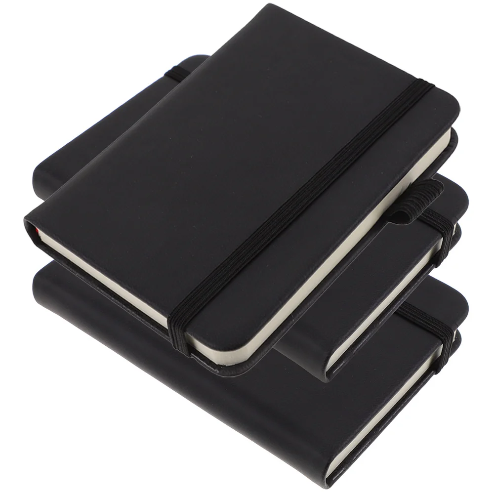 3 Pcs Journal Office Notebook Small Pad Little Pocket Size Schedule Planner Notepad