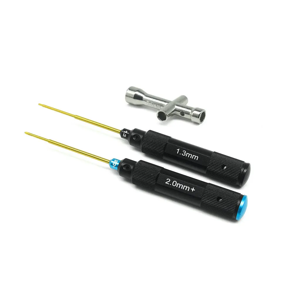 1/30 RC Aluminum Tool Set for SCX30 3pcs/set(Hex1.3mm/PH2.0mm/Mini Nut)