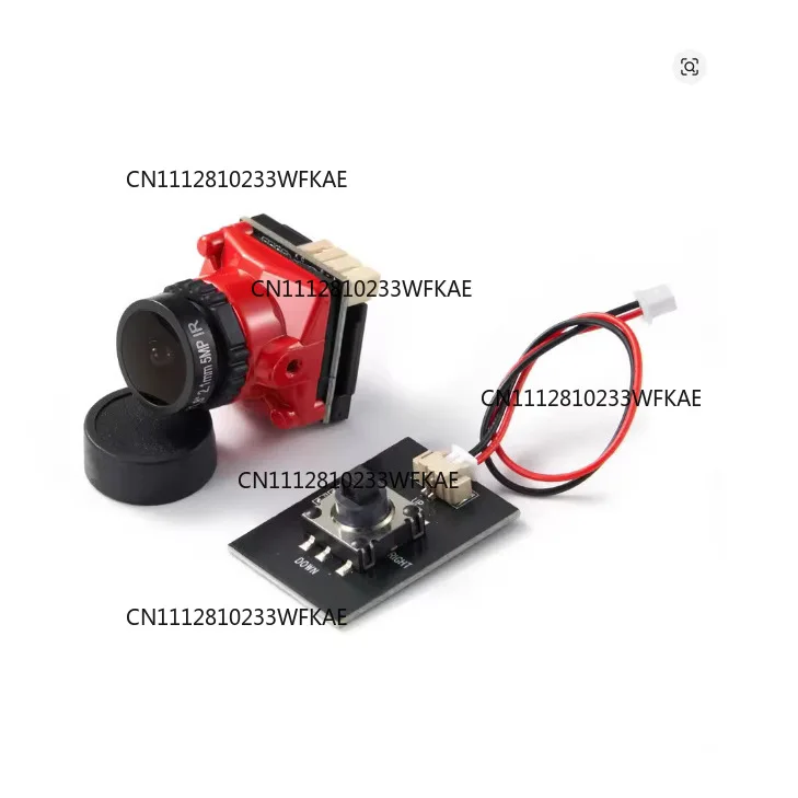 FPV high definition camera 1800TVL with OSD parameter adjustment board wide angle 2.1MM drone accessories model aircraft