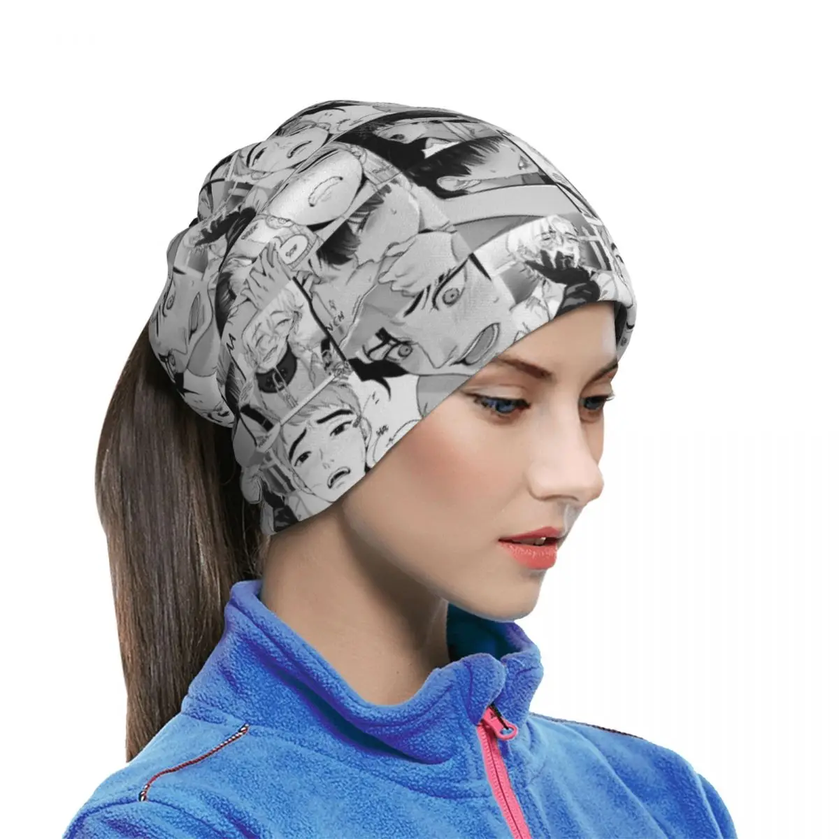The Good Yaoi Boys Bandana Neck Cover Printed Wrap Scarf Riding Face Mask Unisex Adult Washable