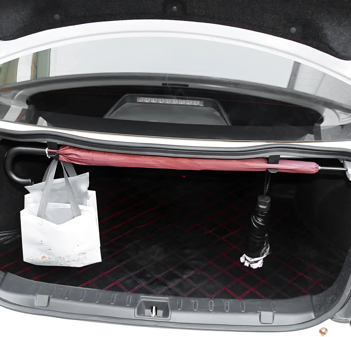 Universal Car Umbrella Holder Car Trunk Hook Umbrella Mount Plant Towel Hook Auto Accessories Internal Storage Organizer Holders