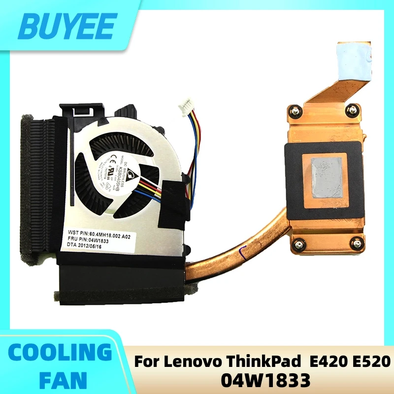 

Original Cooling Fan For Lenovo ThinkPad Edge E420 E520 Radiator Cooler 04W1833 Heatsink Laptop Replacement Parts