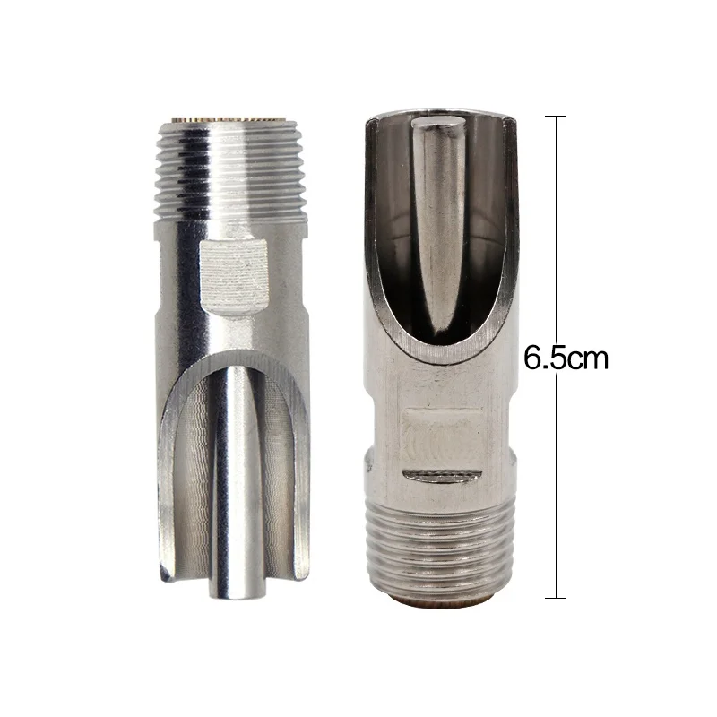 2/5/10 Pcs Verdicken Edelstahl Schwein Automatische Nippel Trinker Wasser Für Schwein Wasserhahn Schwein Wasser Mund Schwein landwirtschaft Ausrüstung – Detail 3